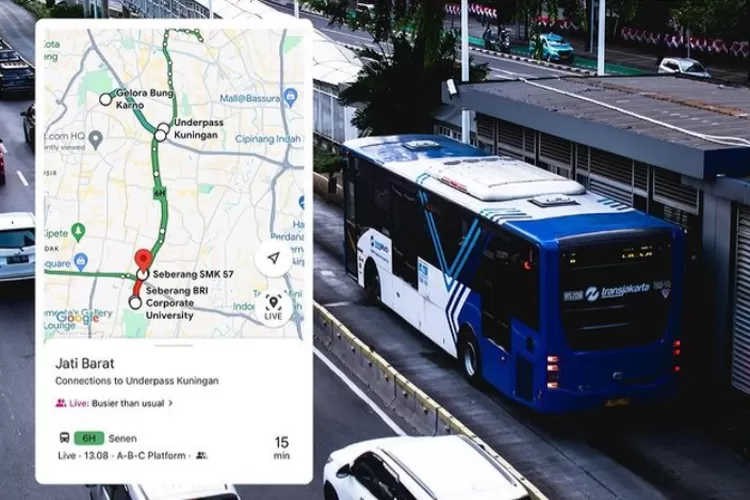 Lacak Posisi Bus Transjakarta