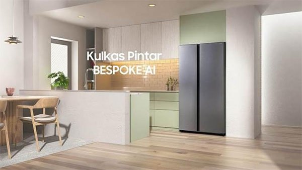 Kulkas Bespoke AI Kapasitas Besar